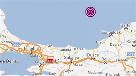 K­a­r­a­d­e­n­i­z­­d­e­ ­4­.­4­ ­ş­i­d­d­e­t­i­n­d­e­ ­d­e­p­r­e­m­